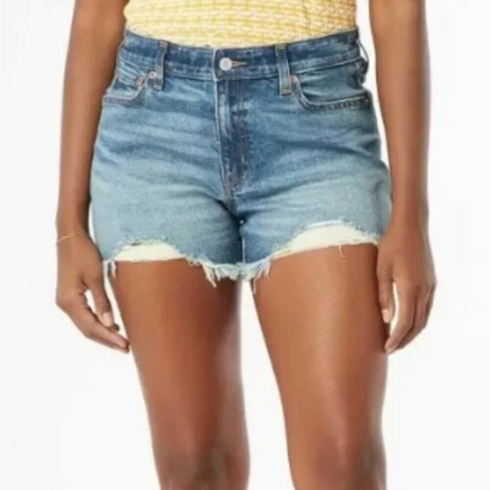 Denizen from Levi's Women's High Rise Jean Shorts Medium Wash Size 18